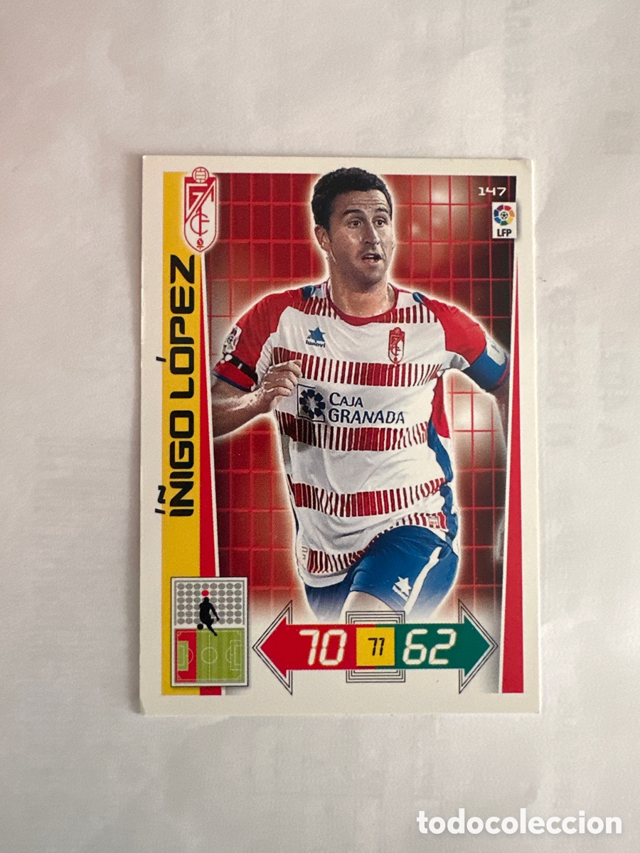 Football Stickers: I&Ntilde;IGO L&Oacute;PEZ 147 GRANADA ADRENALYN LA LIGA 2012 2013 12 13