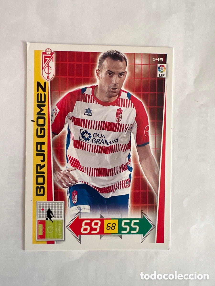 Cromos de Futebol: BORJA G&Oacute;MEZ 149 GRANADA ADRENALYN LA LIGA 2012 2013 12 13