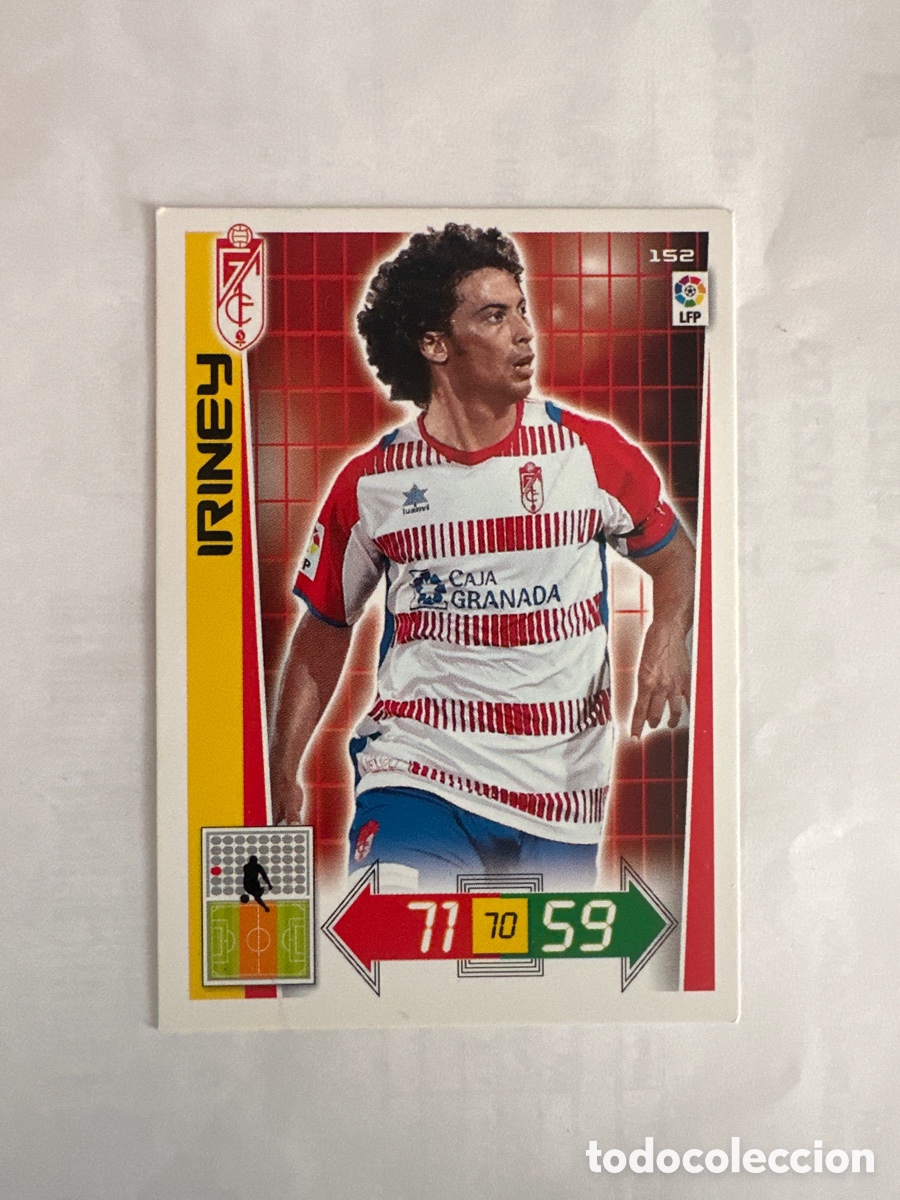 Fu&szlig;ball-Sticker: IRINEY 152 GRANADA ADRENALYN LA LIGA 2012 2013 12 13