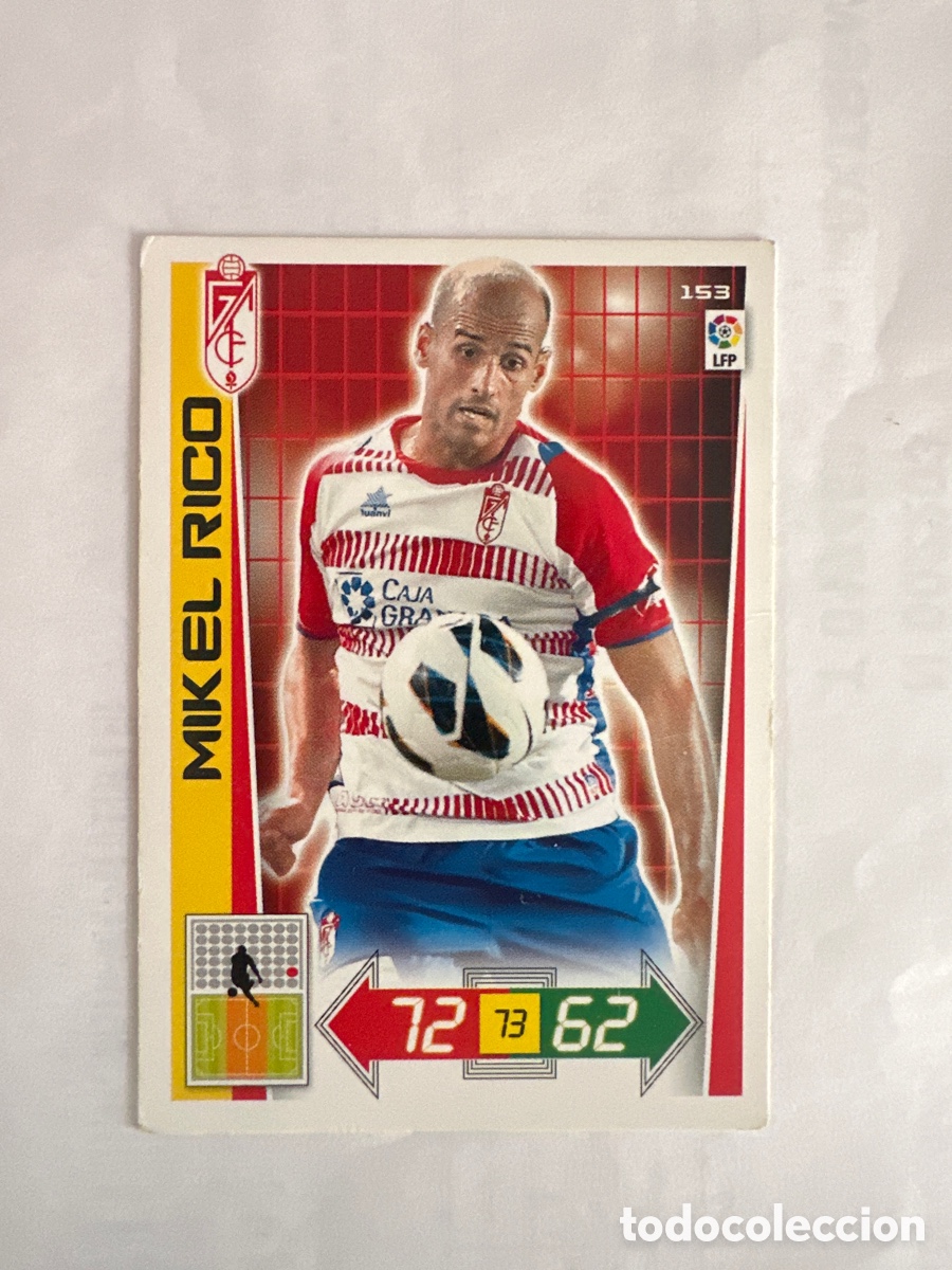 Fu&szlig;ball-Sticker: MIKEL RICO 153 GRANADA ADRENALYN LA LIGA 2012 2013 12 13
