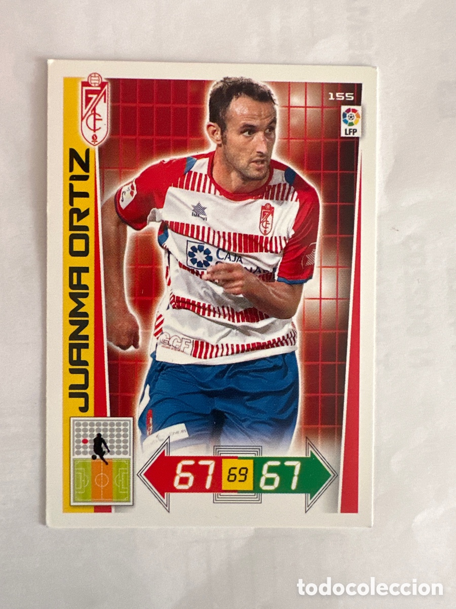 Cromos de Futebol: JUANMA ORTIZ 155 GRANADA ADRENALYN LA LIGA 2012 2013 12 13