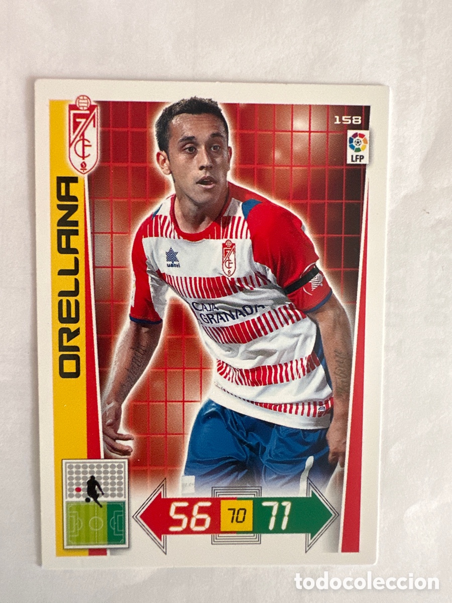 Fu&szlig;ball-Sticker: ORELLANA 158 GRANADA ADRENALYN LA LIGA 2012 2013 12 13