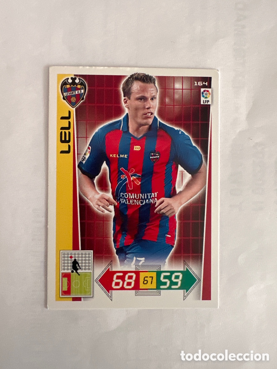 Fu&szlig;ball-Sticker: LELL 164 LEVANTE ADRENALYN LA LIGA 2012 2013 12 13