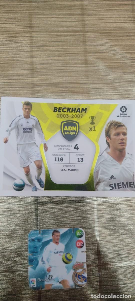 Cromos de f&uacute;tbol: Lote David Beckham varios - Foto 3