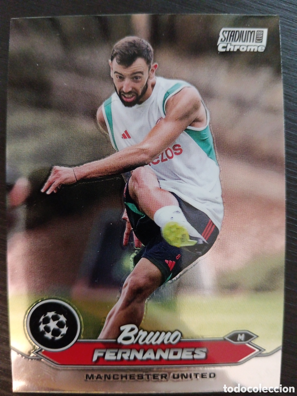 Cromos de f&uacute;tbol: Bruno Fernandes Manchester United Topps Stadium Club Chrome 23-24 #63