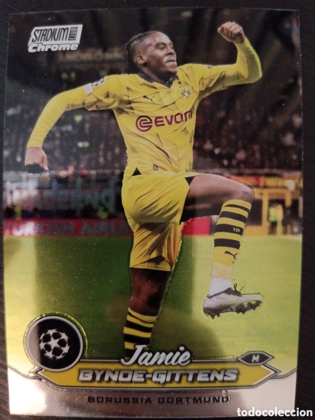 Fu&szlig;ball-Sticker: Jamie Bynoe-Gittens Borussia Dortmund Topps Stadium Club Chrome 23-24 #43