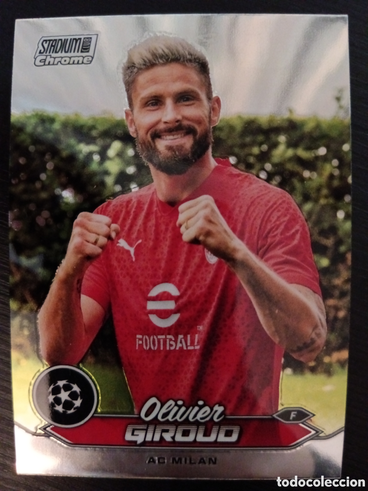 Cromos de f&uacute;tbol: Olivier Giroud Milan Topps Stadium Club Chrome 23-24 #58