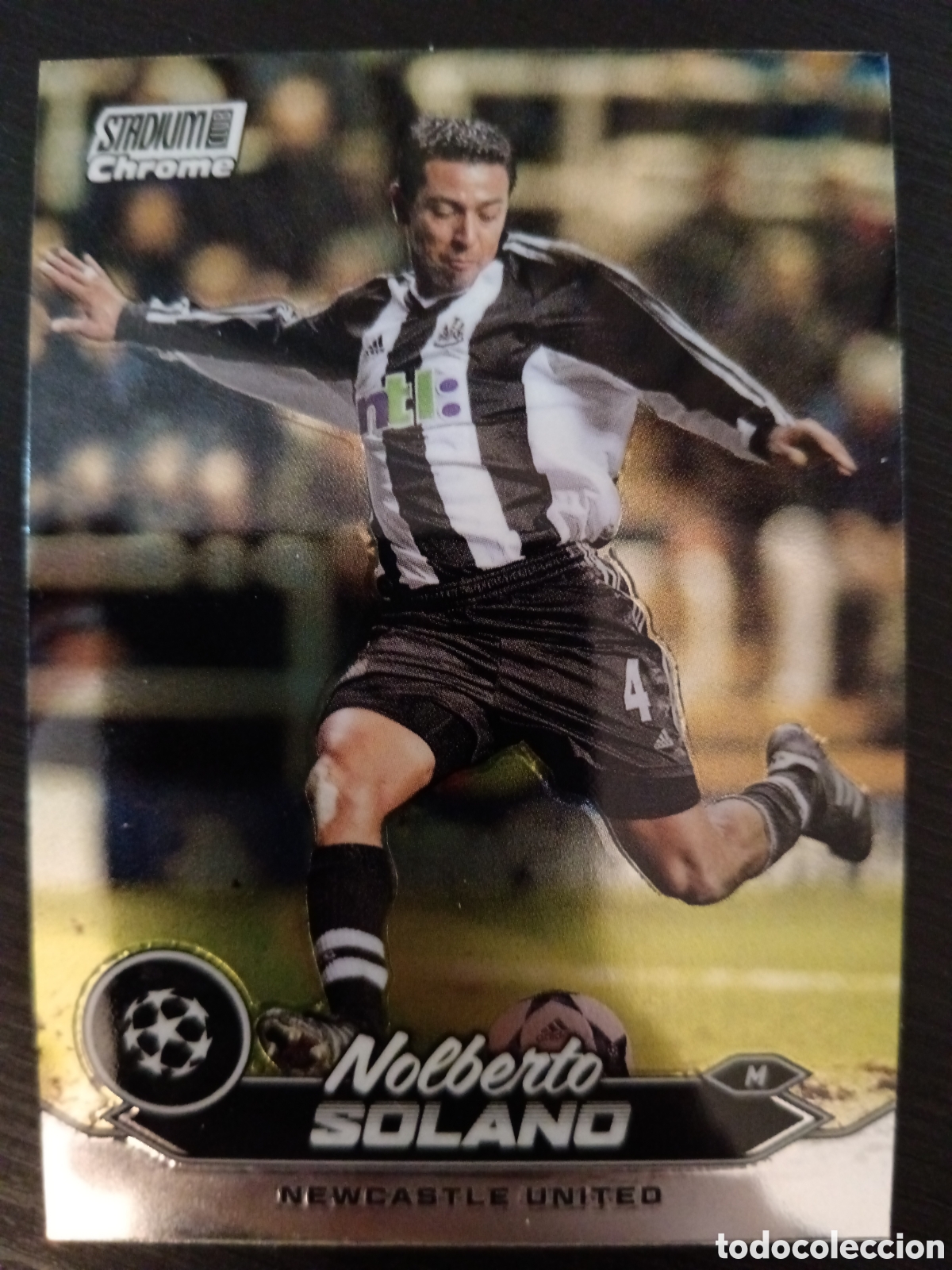 Cromos de f&uacute;tbol: Nolberto Solano Newcastle Topps Stadium Club Chrome 23-24 #4