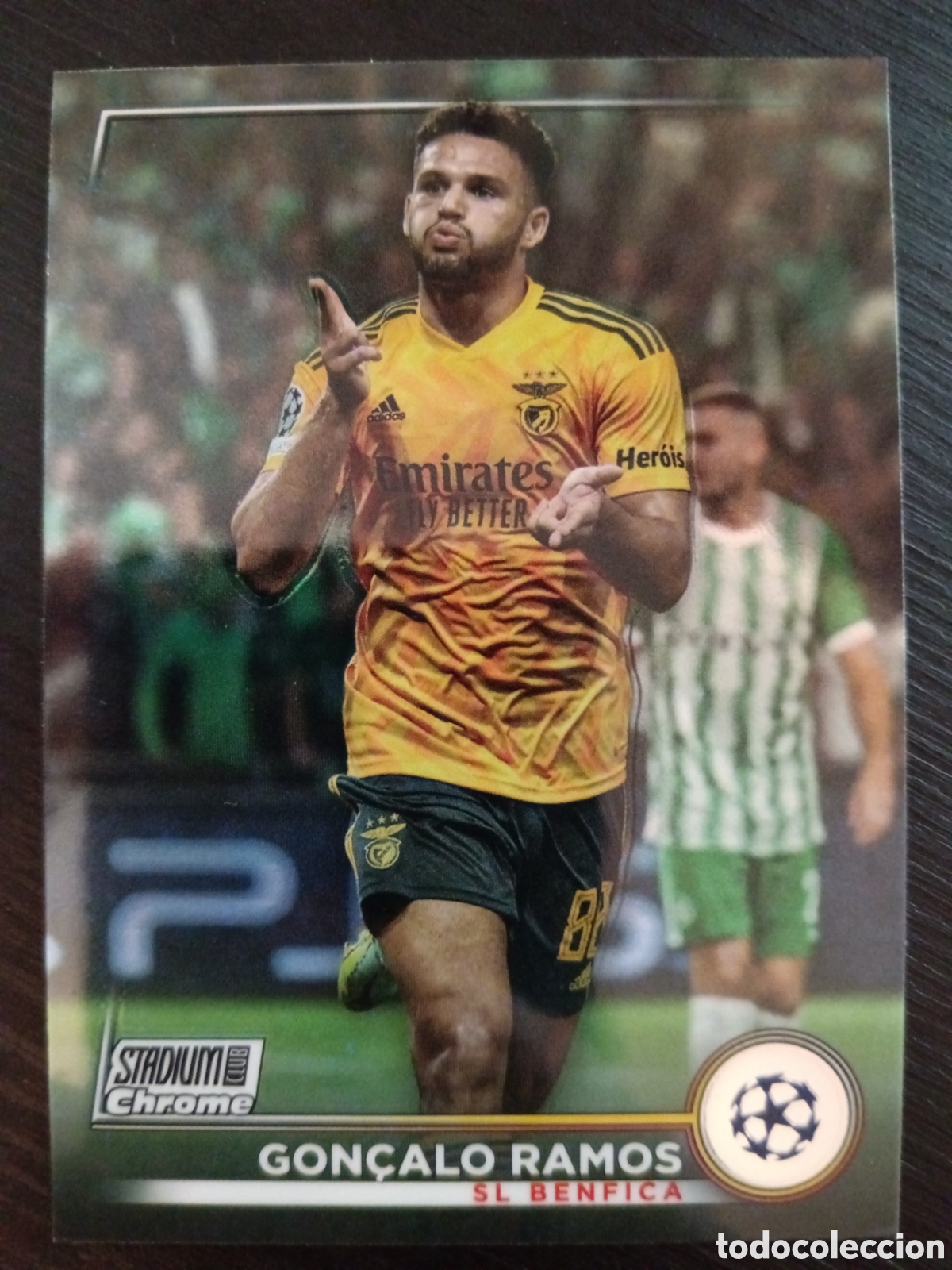 Cromos de f&uacute;tbol: Gon&ccedil;alo Ramos Benfica Topps Stadium Club Chrome 22-23 #97