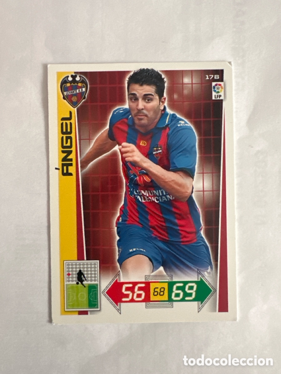 Fu&szlig;ball-Sticker: ANGEL 178 LEVANTE ADRENALYN LA LIGA 2012 2013 12 13