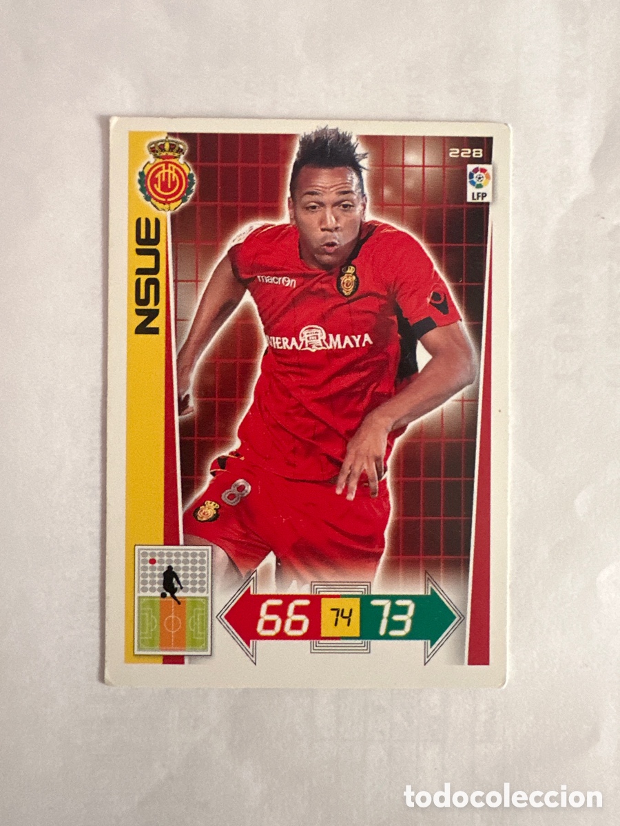 Fu&szlig;ball-Sticker: NSUE 228 MALLORCA ADRENALYN LA LIGA 2012 2013 12 13