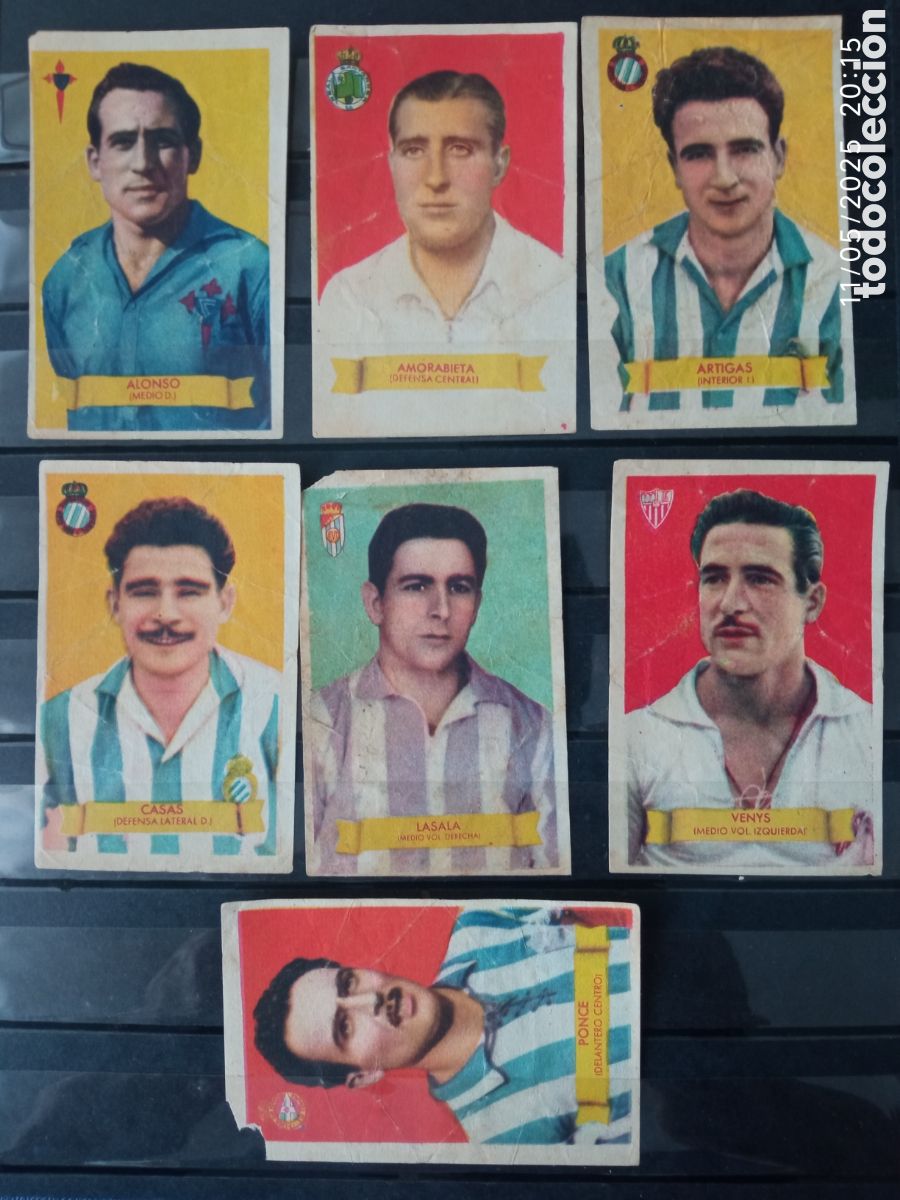Cromos de F&uacute;tbol: CROMOS F&Uacute;TBOL BRUGUERA TEMPORADA 1949/1950. A ELEGIR