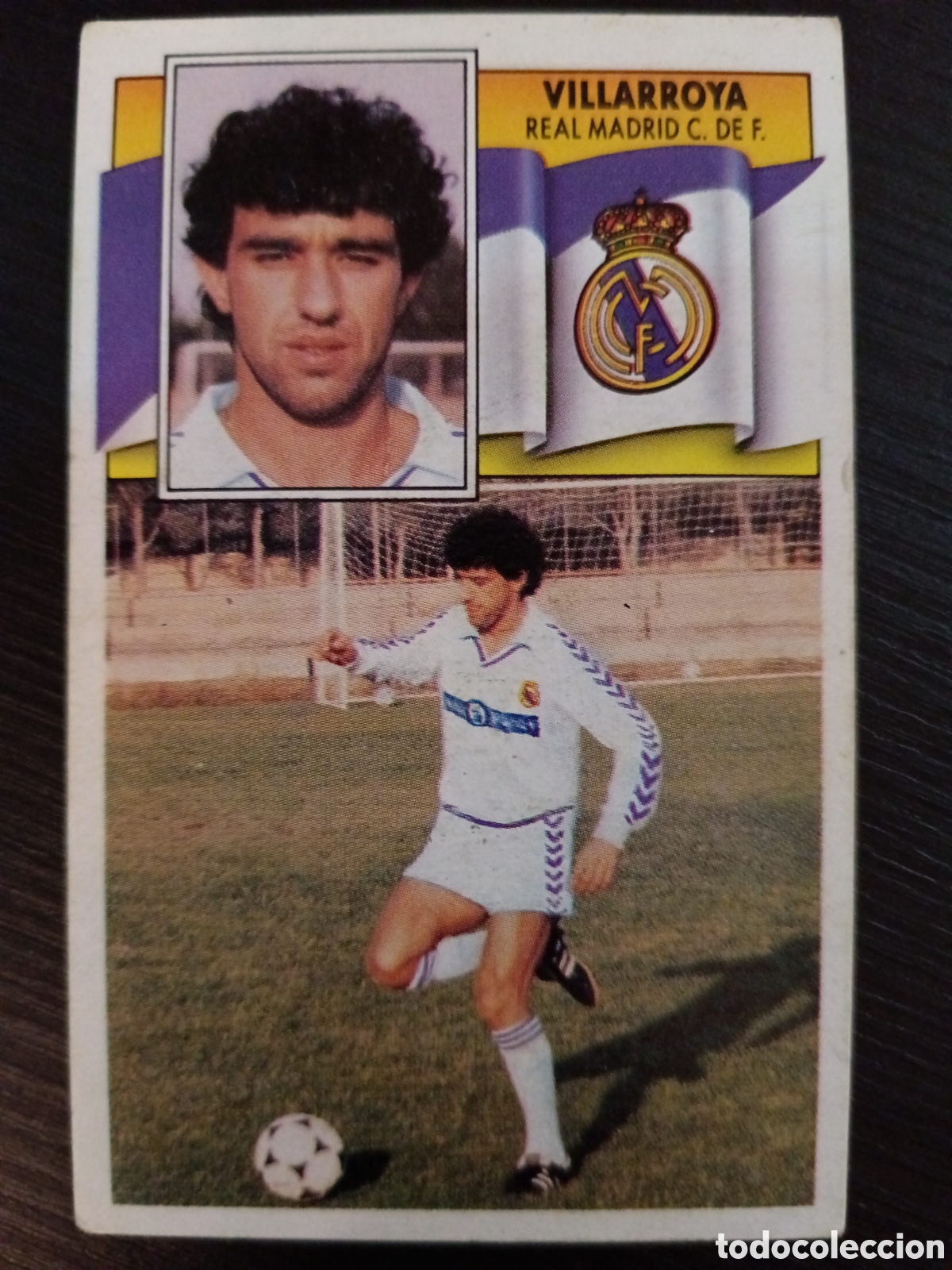 Cromos de f&uacute;tbol: Villarroya Real Madrid Fichaje N&deg;5 Este 90-91 SIN PEGAR