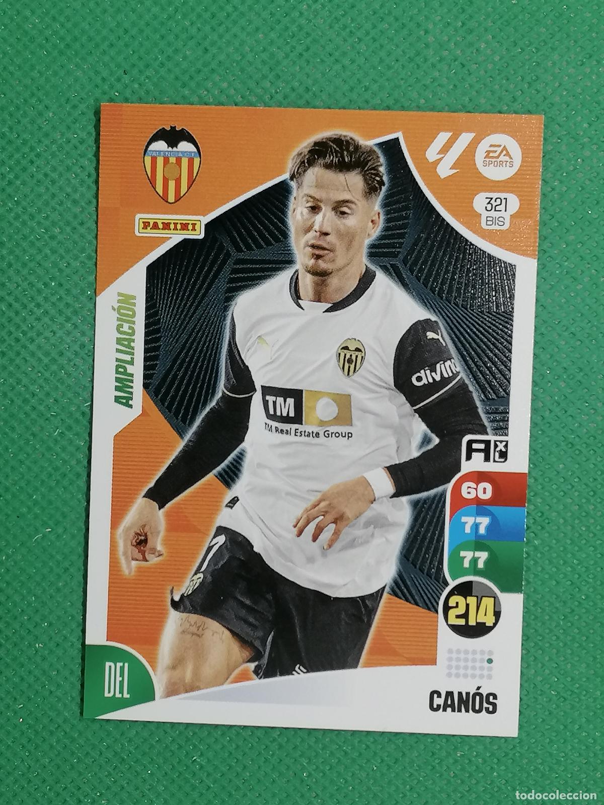 Figurine di Calcio: 321 BIS 321BIS CANOS VALENCIA AMPLIACION⚽ LIGA ADRENALYN XL 2024 2025 24 25 ⚽
