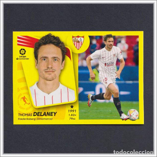 Fu&szlig;ball-Sticker: LIGA ESTE 2021 2022 21 22 PANINI DELANEY N&ordm; 55 FICHAJE SEVILLA COLECCI&Oacute;N ALBUM 4&ordf; EDICI&Oacute;N