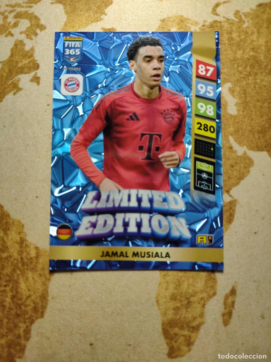 Football Stickers: Limited Edition JAM&Aacute;L M&Uacute;SIALA FIFA 365 2024-25