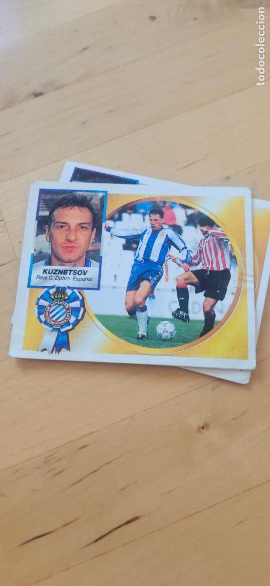 Cromos de f&uacute;tbol: kuznetsov espa&ntilde;ol este 1994 1995 94 95 sin pegar - Foto 1