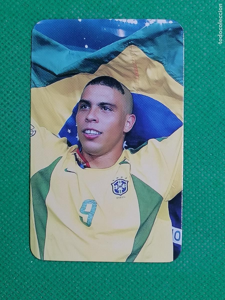 Cromos de f&uacute;tbol: RONALDO NAZARIO BRASIL ⚽ LOMO CARDS 2025 ⚽