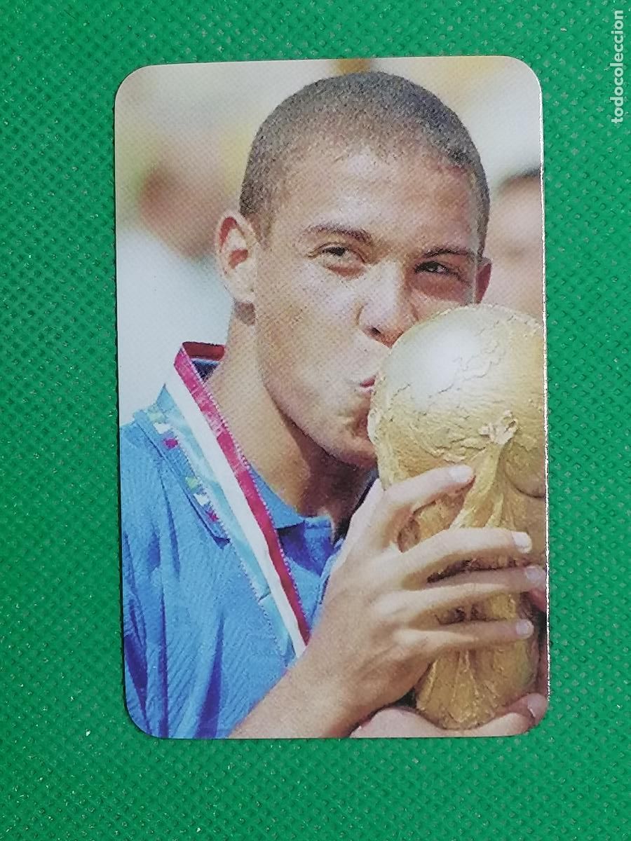 Cromos de f&uacute;tbol: RONALDO NAZARIO INTER MILAN ⚽ LOMO CARDS 2025 ⚽