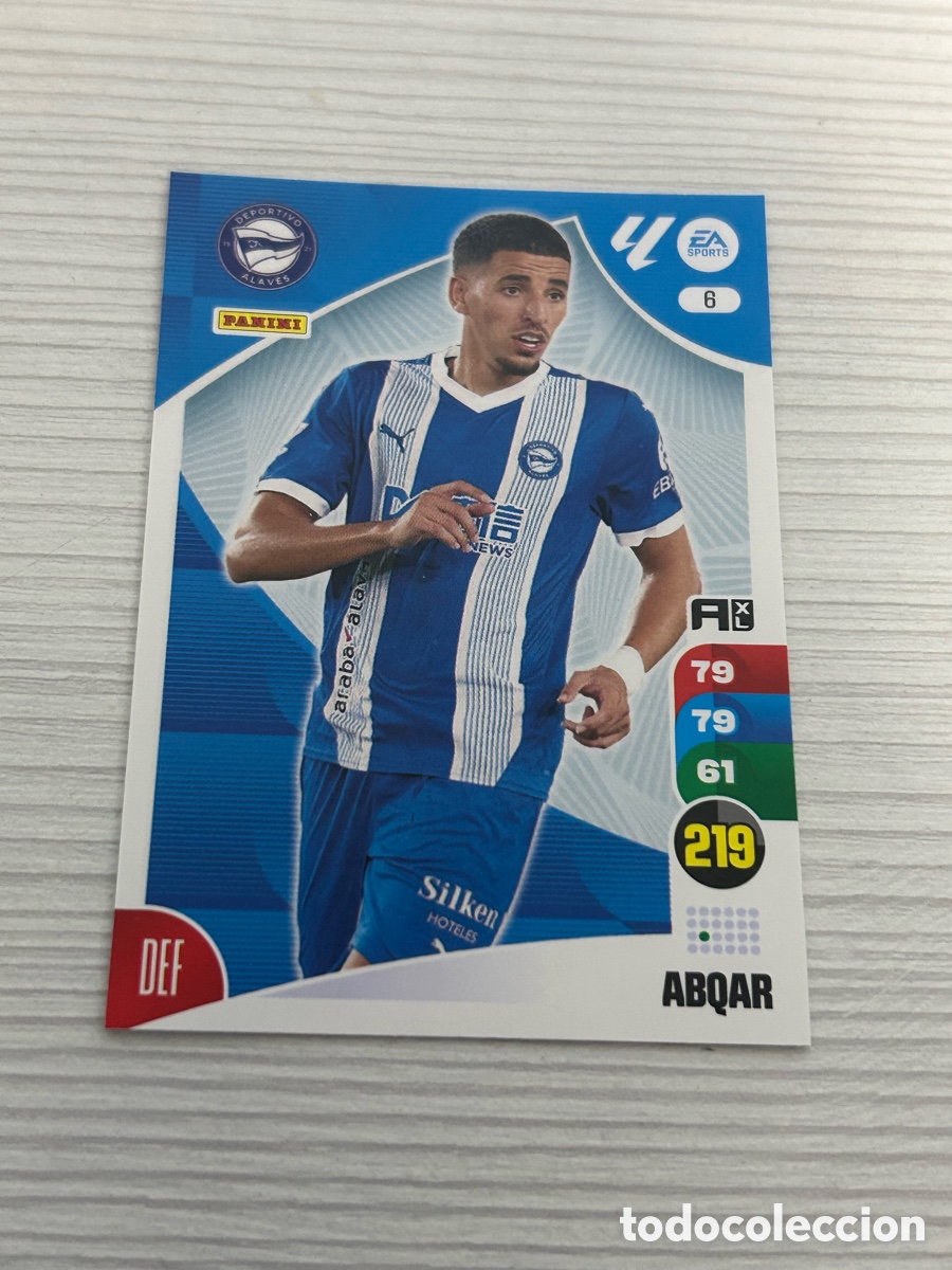 Fu&szlig;ball-Sticker: Abqar alav&eacute;s 5 Adrenalyn 2024 2025