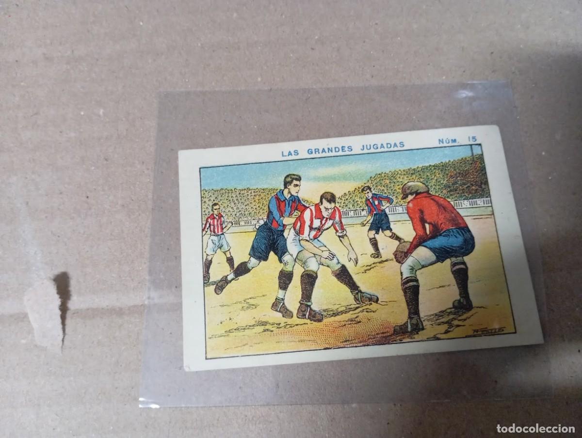 Figurine di Calcio: CROMO CHOCOLATE E.JUNCOSA -BARCELONA /CASA FUNDADA 1835 / FUTBOL NUREMBERG BARCELONA
