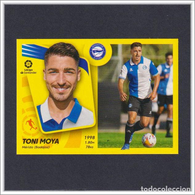 Figurine di Calcio: LIGA ESTE 2021 2022 21 22 PANINI TONI MOYA N&ordm; 14 BIS COLOCA ALAV&Eacute;S COLECCI&Oacute;N ALBUM 2&ordf; EDICI&Oacute;N