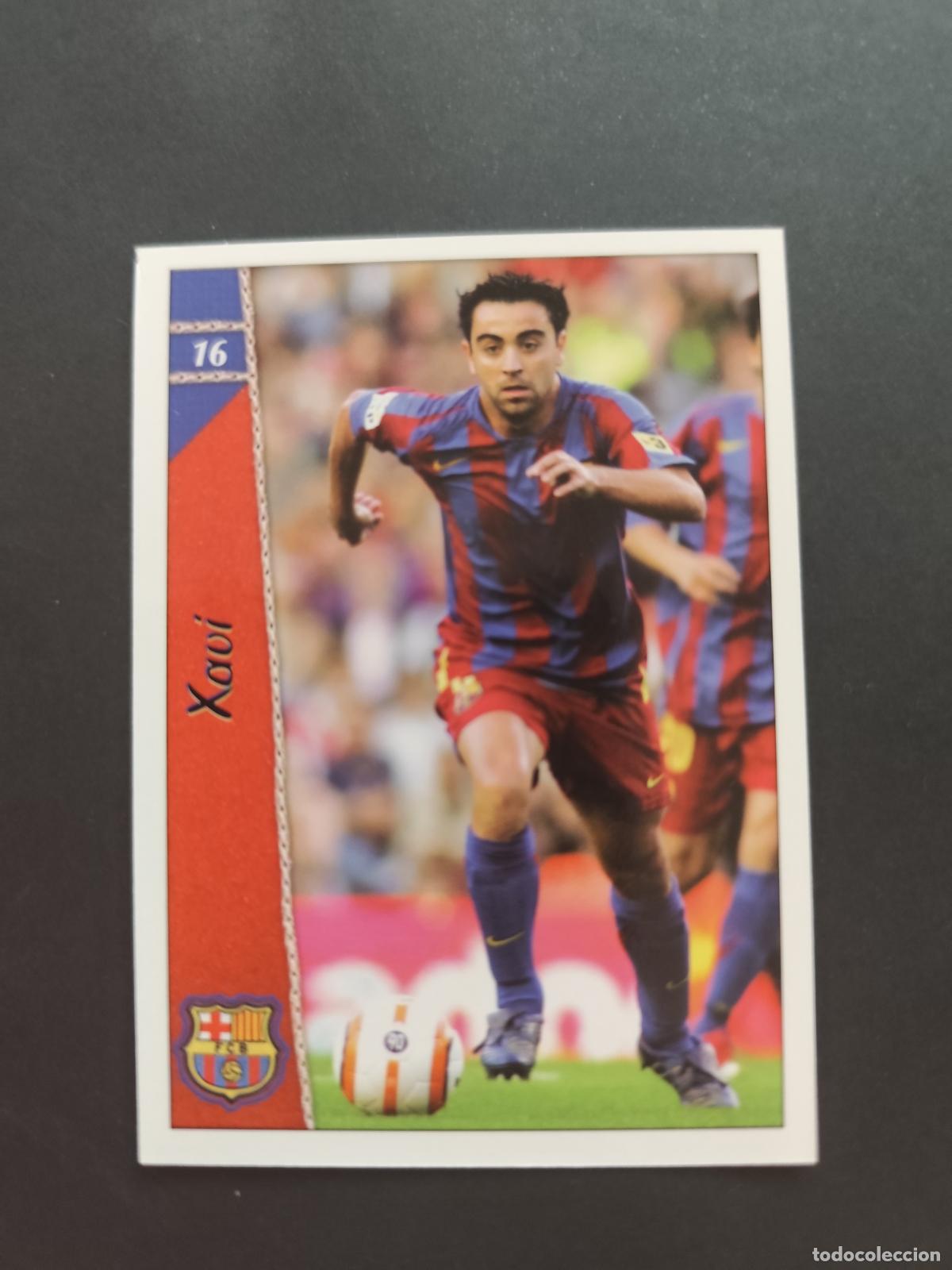 Figurine di Calcio: 16 XAVI BARCELONA BAR&Ccedil;A MUNDICROMO 2006 2007 06 07 PEDIDO M&Iacute;NIMO 2&euro;