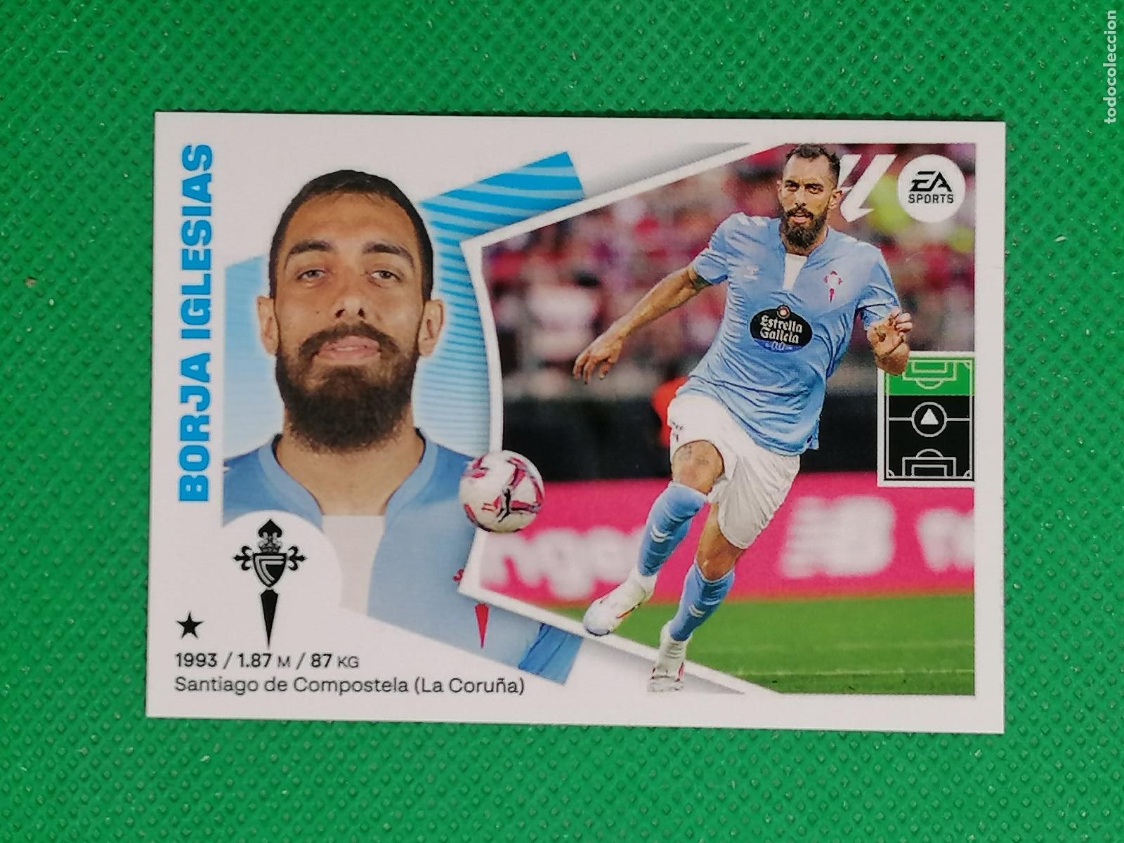 Cromos de Futebol: 17 BORJA IGLESIAS CELTA ULTIMOS FICHAJES ⚽ PANINI LIGA ESTE 24 25 2024 2025 ⚽