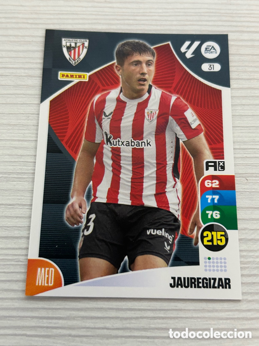 Figurine di Calcio: Jauregizar Athletic 31 Adrenalyn 2024 2025