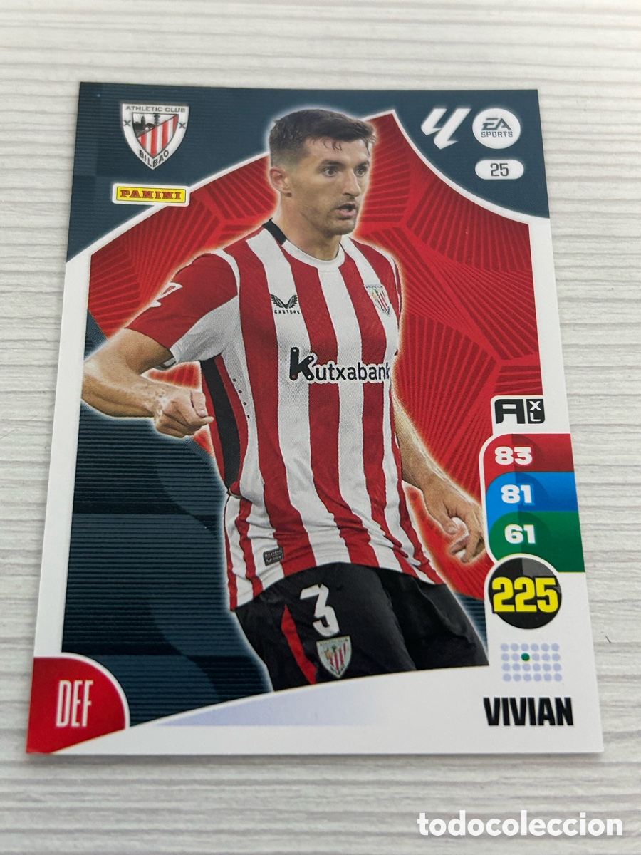 Fu&szlig;ball-Sticker: Viv&iacute;an Athletic 25 Adrenalyn 2024 2025