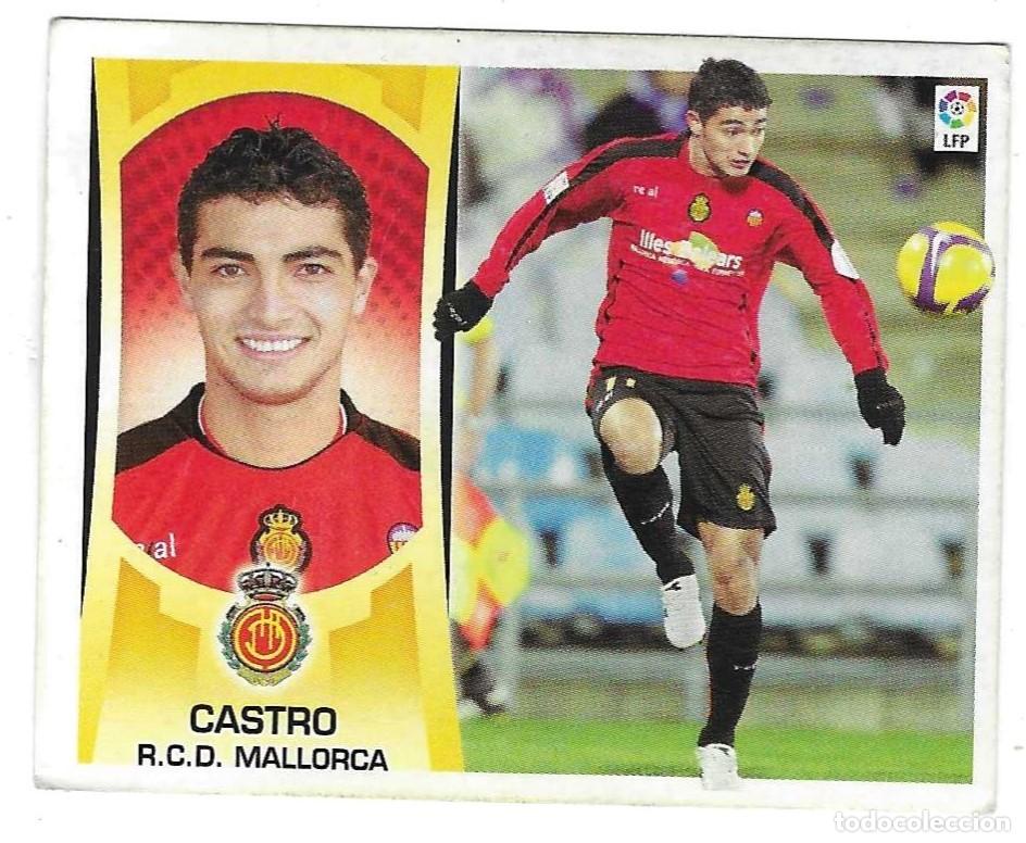 Fu&szlig;ball-Sticker: Cromo F&uacute;tbol. Edic. Este a&ntilde;o 2009/10. n&ordm; 12. Mallorca. Castro. ref. 21este-09mallorca12