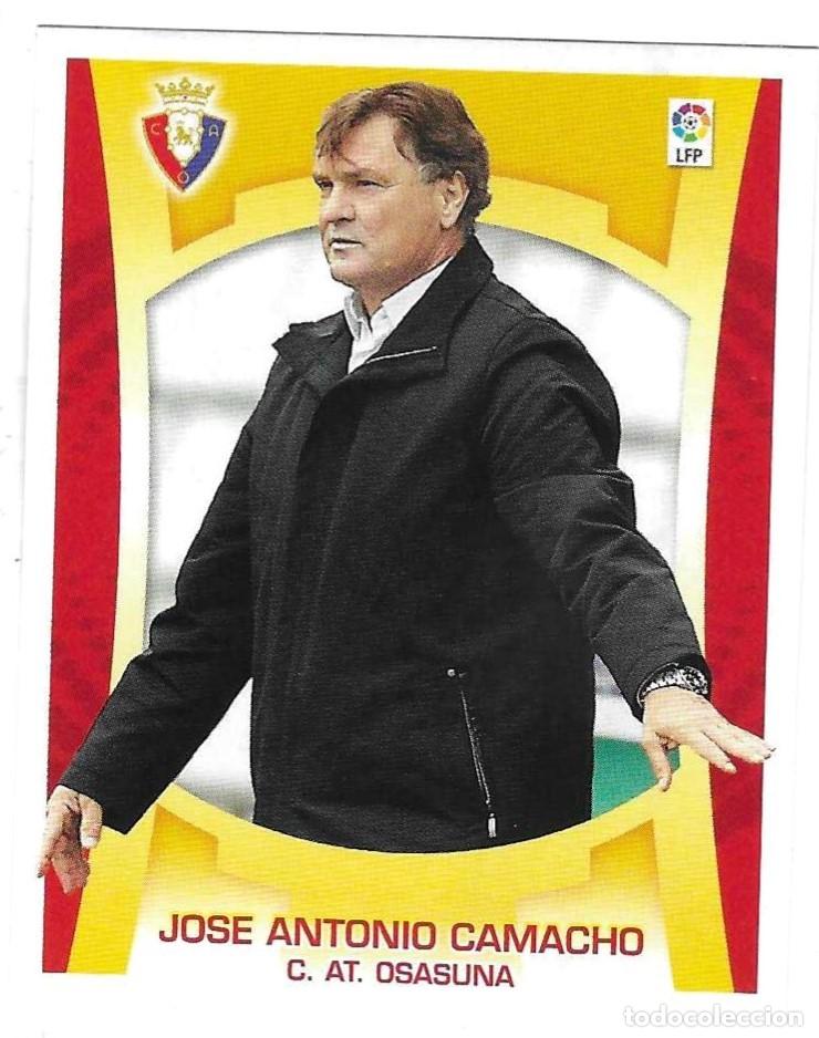 Fu&szlig;ball-Sticker: Cromo F&uacute;tbol. Edic. Este a&ntilde;o 2009/10. Entrenador Osasuna. 21este-09osasuna-entrena