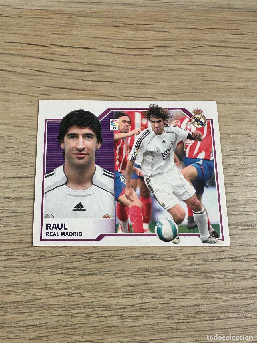 Cromos de Futebol: RAUL REAL MADRID EDICIONES ESTE LIGA 07-08 PANINI 2007 2008 SIN PEGAR