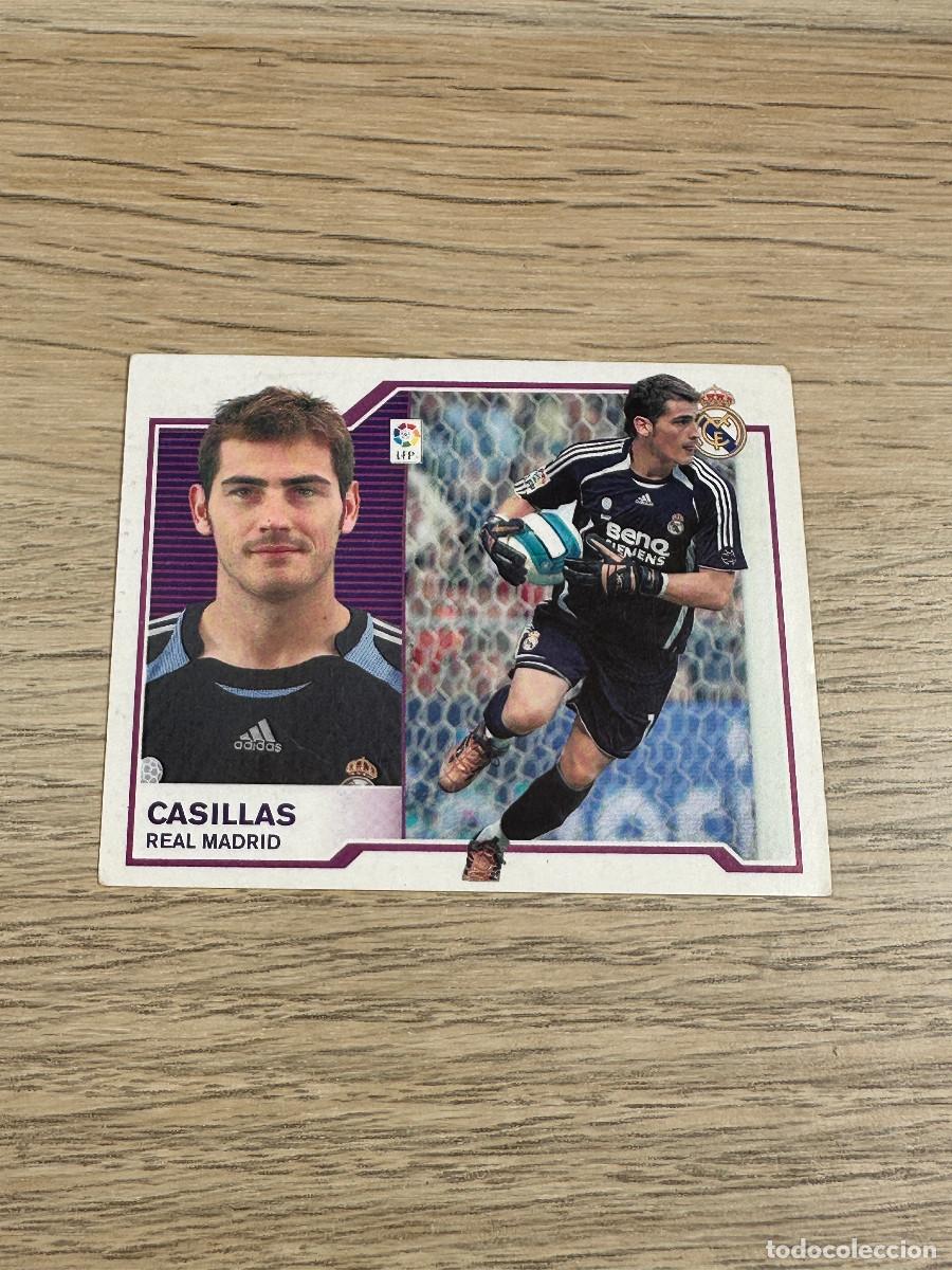 Cromos de f&uacute;tbol: CASILLAS REAL MADRID EDICIONES ESTE LIGA 07-08 PANINI 2007 2008 SIN PEGAR