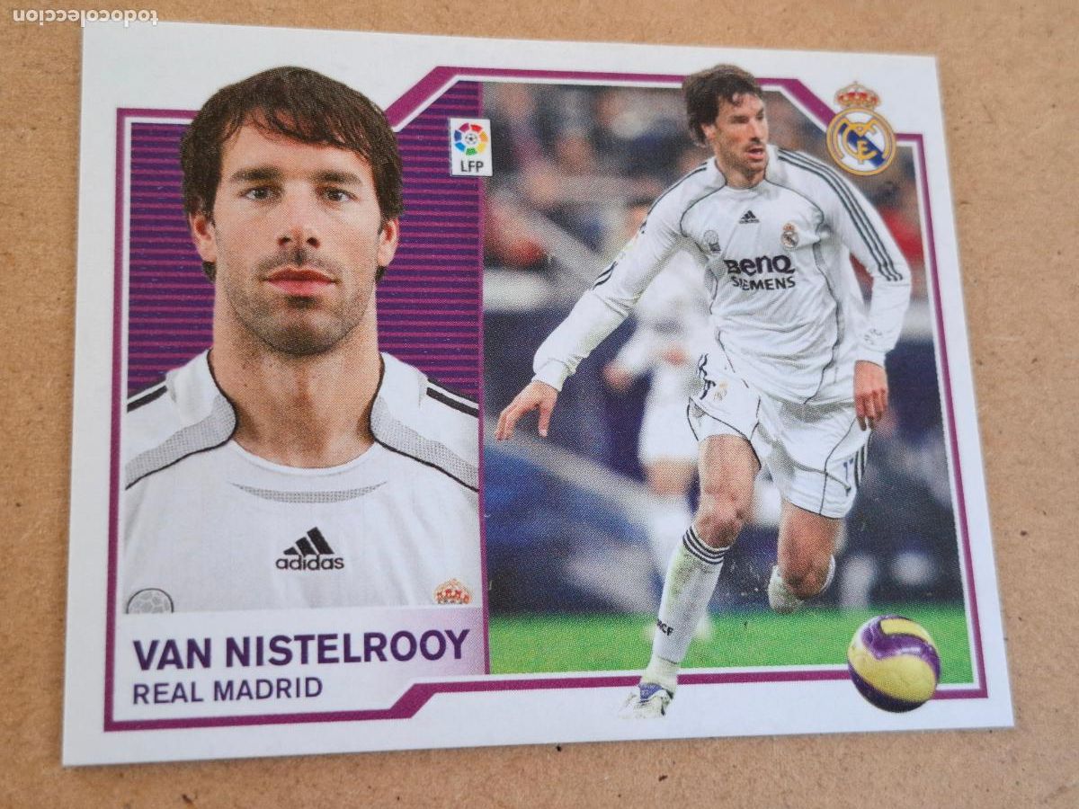 Cromos de F&uacute;tbol: EDICIONES ESTE 2007 2008 07 08 - VAN NISTELROOY - REAL MADRID ( NUNCA PEGADO ) - CP12