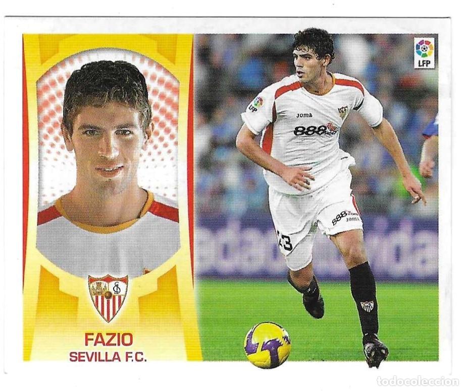 Cartes &agrave; collectionner de Football: Cromo F&uacute;tbol. Edic. Este a&ntilde;o 2009/10. n&ordm; 7B. Sevilla. Fazio. ref. 21este-09sevilla7B
