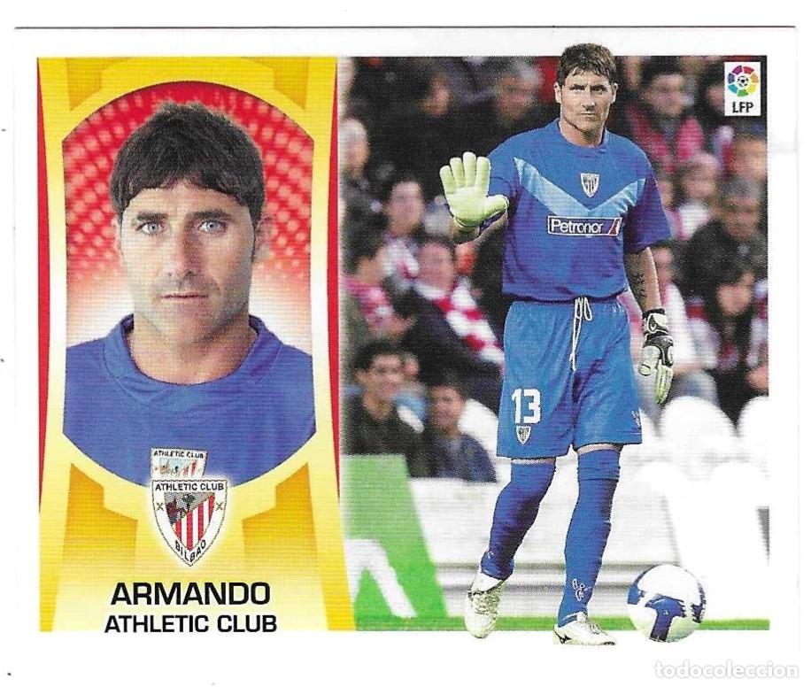 Fu&szlig;ball-Sticker: Cromo F&uacute;tbol. Edic. Este a&ntilde;o 2009/10 n&ordm; 2. Athletic Club. Armando. ref. 21este-09Athletic2