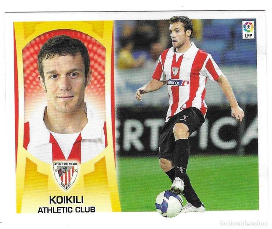 Figurine di Calcio: Cromos F&uacute;tbol. Edic. Este a&ntilde;o 2009/10. n&ordm; 7A. Athletic Club. Koikili. ref. 21este-09athletic7A