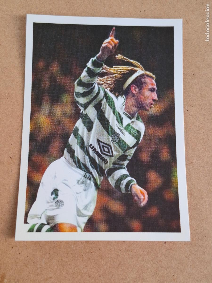 Cromos de Futebol: LIBRO DE LOS CAMPEONES DE EUROPA - MARCA - 60 HENRYK LARSSON - CELTIC GLASGOW ( NUNCA PEGADO ) CP12
