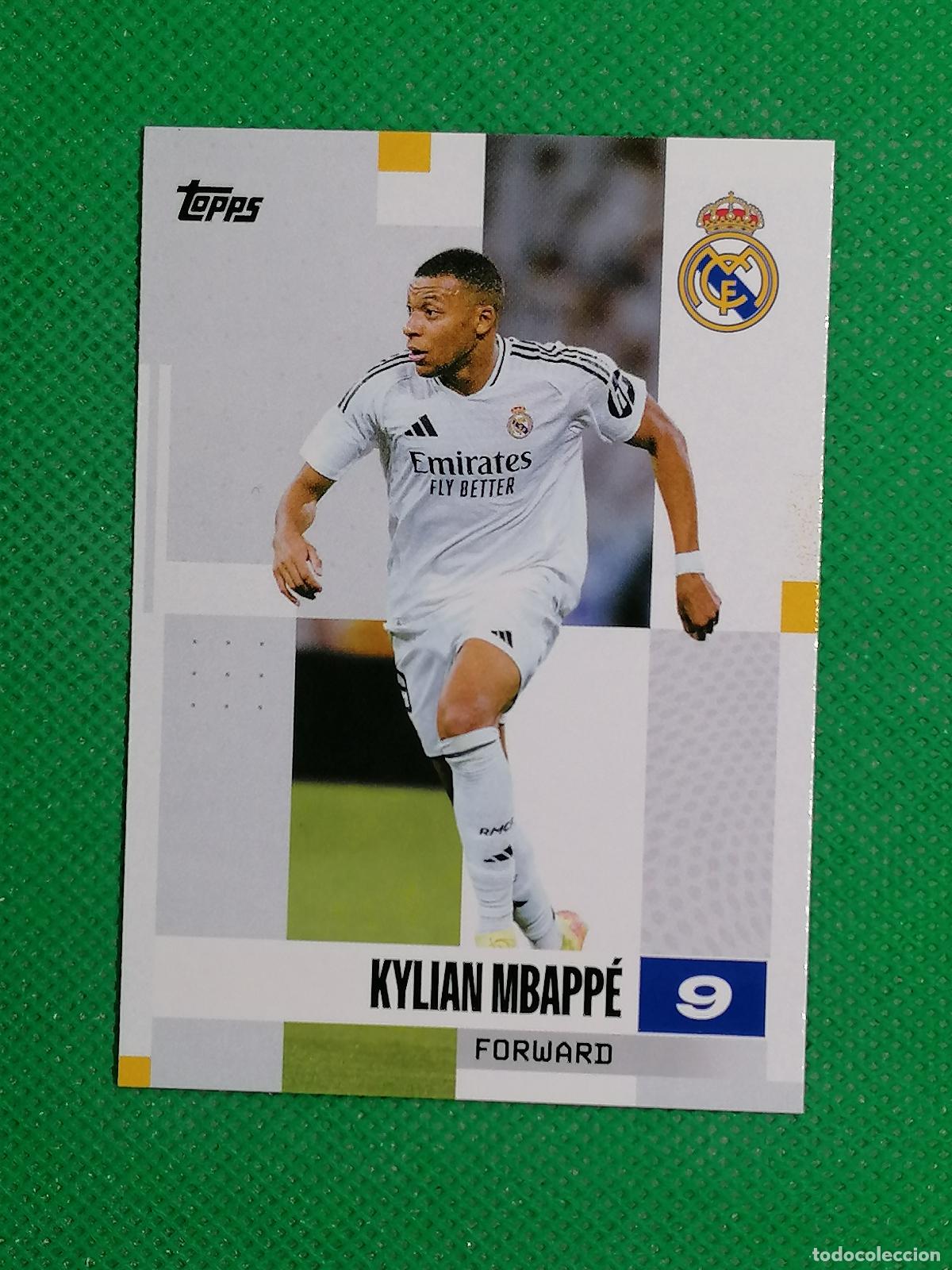 Cromos de F&uacute;tbol: 19 KYLIAN MBAPPE BASE ⚽ TOPPS REAL MADRID TEAM SET 2025 25 ⚽