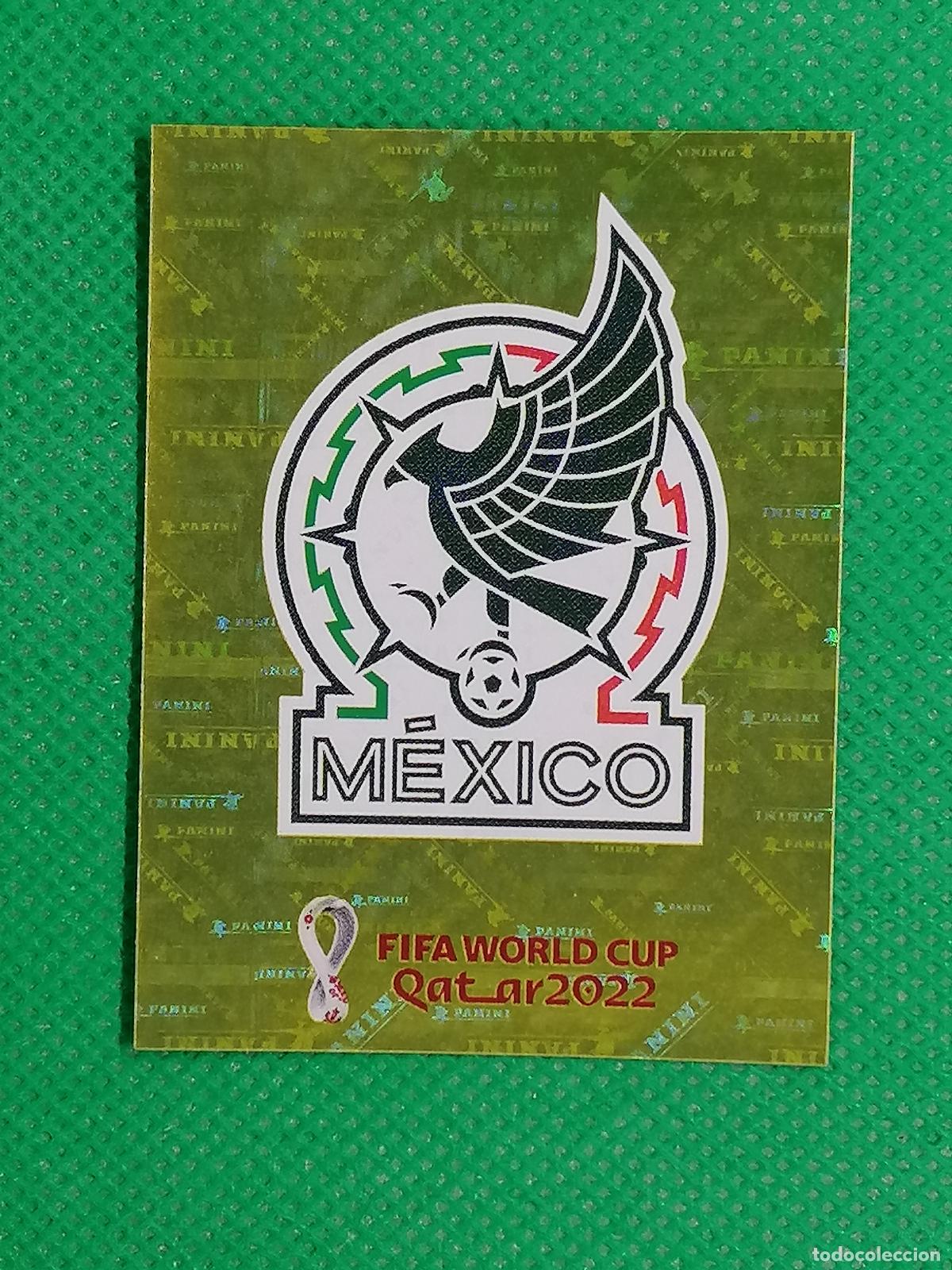 Fu&szlig;ball-Sticker: MEX 2 MEX2 ESCUDO MEXICO ⚽ PANINI MUNDIAL WORLD CUP QATAR 2022 STICKER ⚽