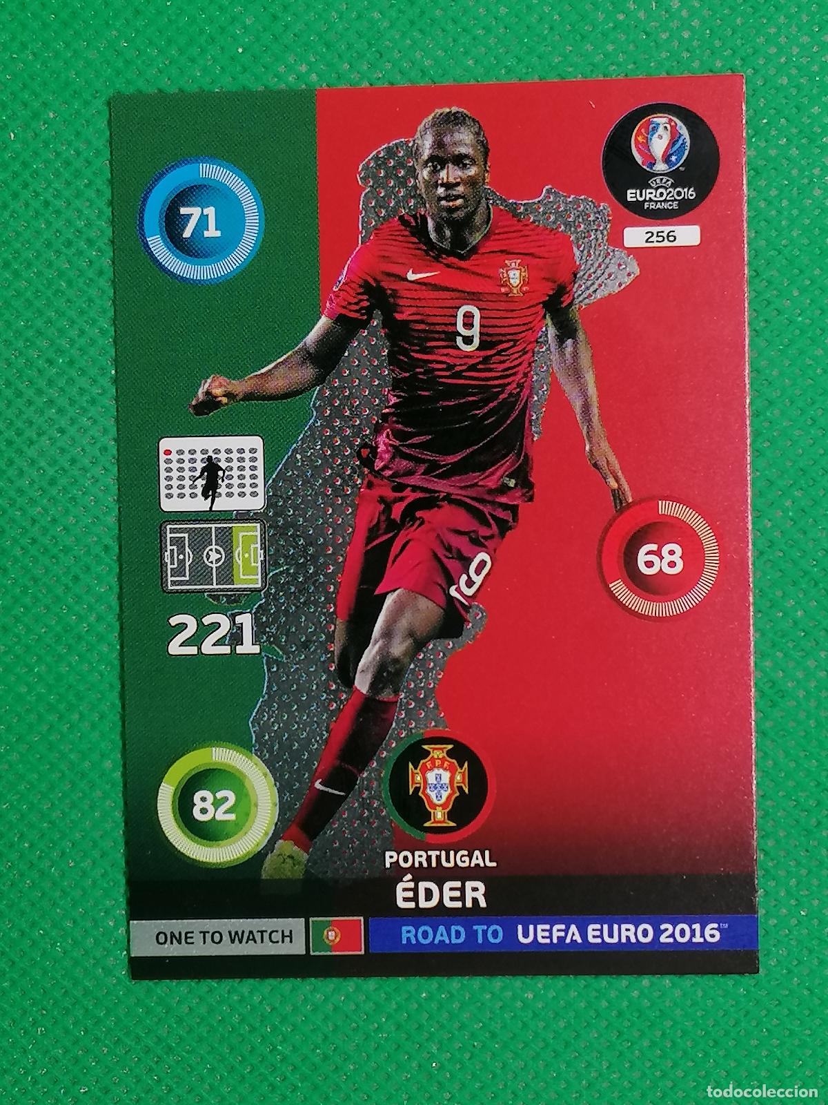 Figurine di Calcio: 256 EDER PORTUGAL ONE TO WATCH ⚽ PANINI ROAD EURO EURO 2016 FRANCIA ADRENALYN XL 2016 16 ⚽