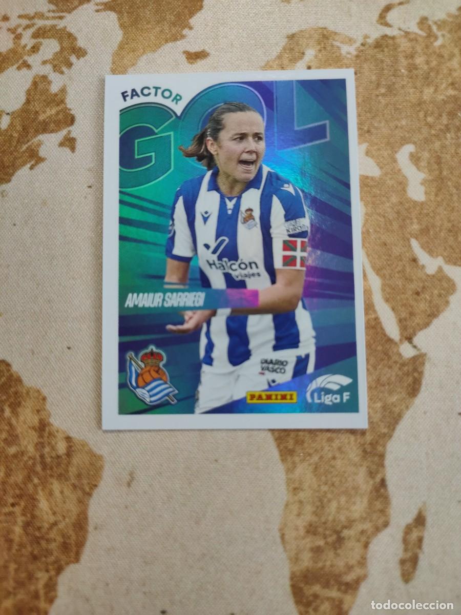 Fu&szlig;ball-Sticker: Liga F Factor Gol 355 AMAUR SARRIEGI 2024-25 24 25