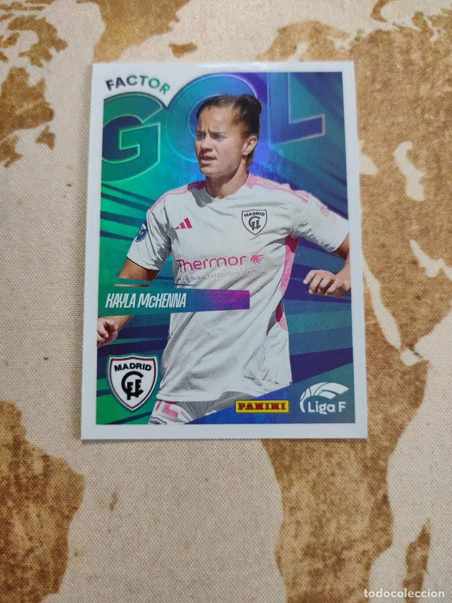 Football Stickers: Liga F Factor Gol 363 HAYLA McHENNA 2024-25 24 25