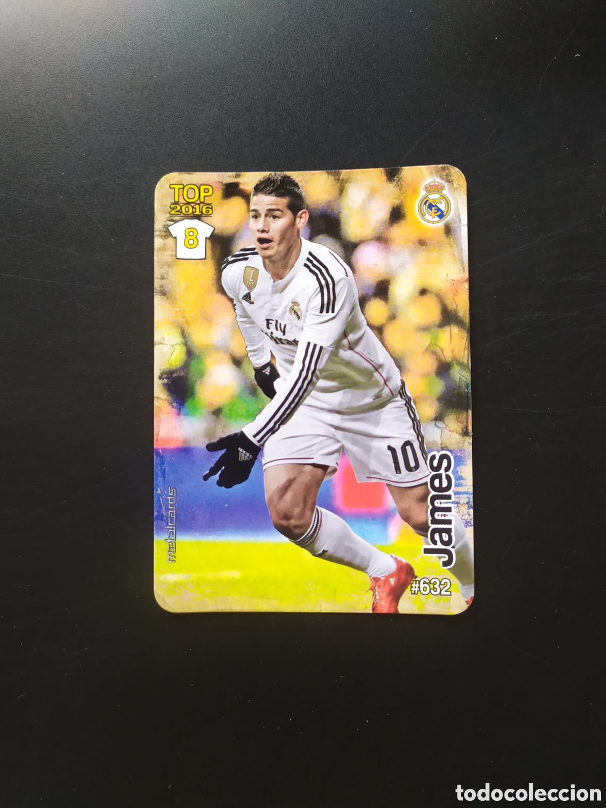Cromos de f&uacute;tbol: Mundicromo fichas Liga 2015 2016 15 16 James mate n&deg; 632 Real Madrid