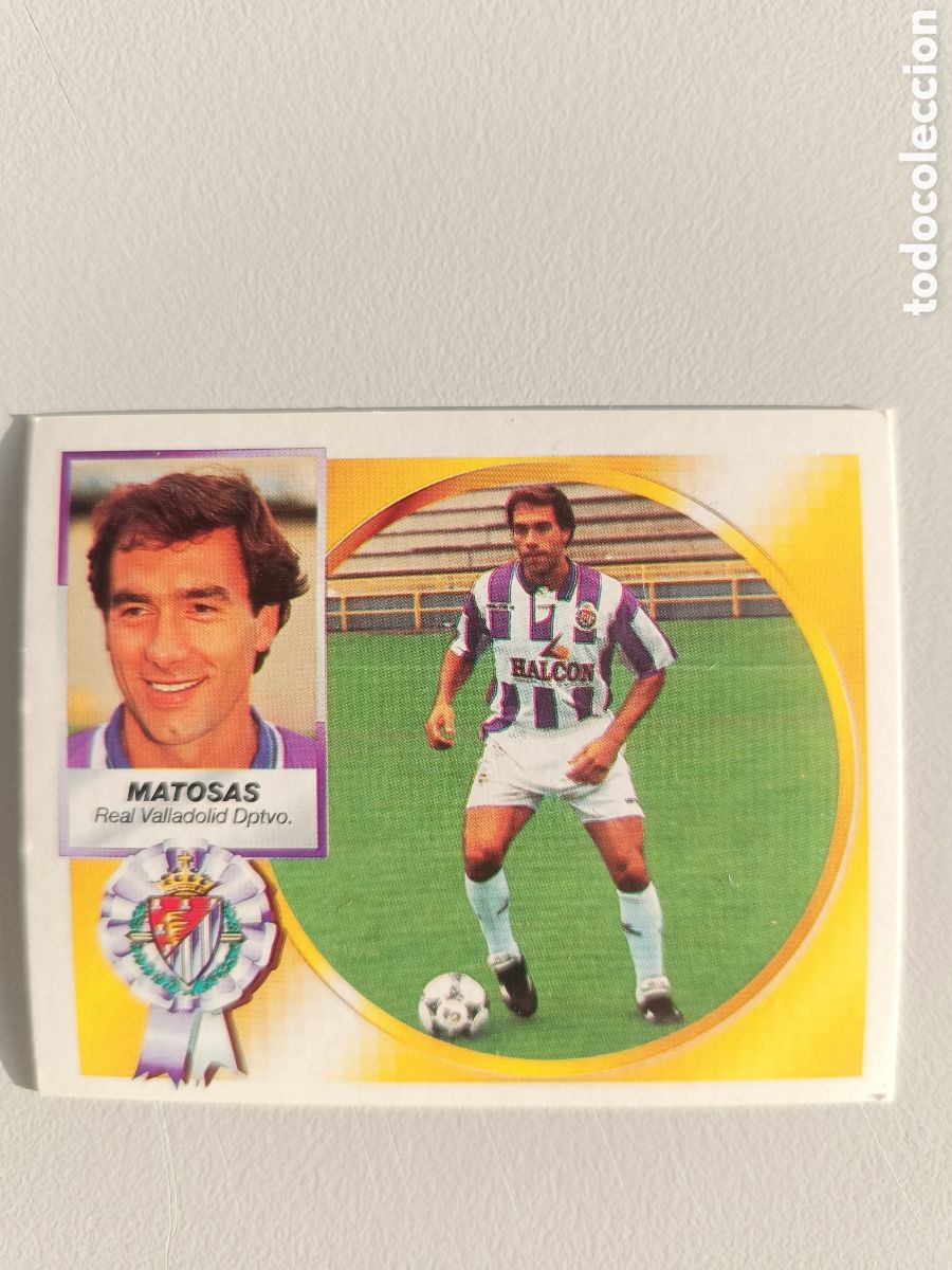 Cromos de F&uacute;tbol: Matosas. Valladolid. Ediciones este 94 95.
