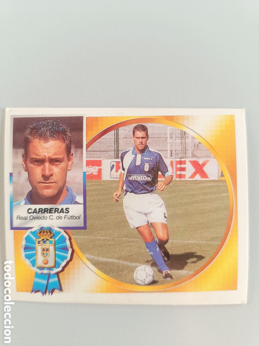 Figurine di Calcio: Carreras. Oviedo. Ediciones este 94 95.