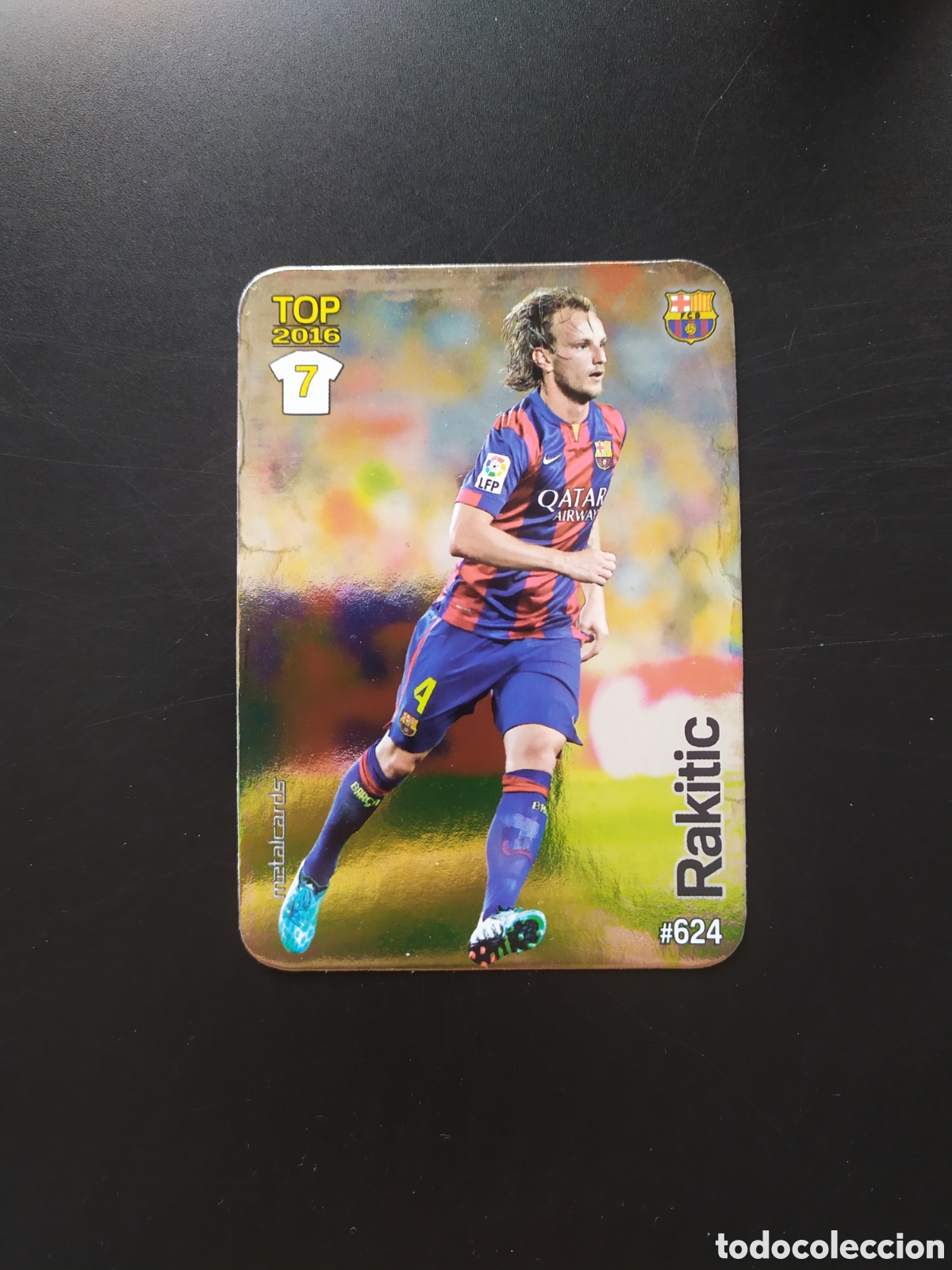 Football Stickers: Mundicromo fichas Liga 2015 2016 15 16 Rakitic brillo liso n&deg; 624 Barcelona