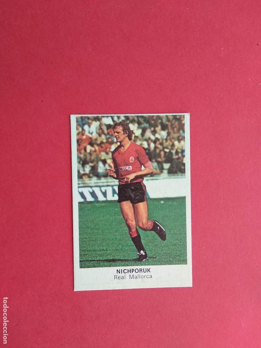 Cromos de F&uacute;tbol: CROPAN CANO FUTBOL LIGA 83 84 1983 1984 CROMO DESPEGADO REAL MALLORCA , NICHPORUK