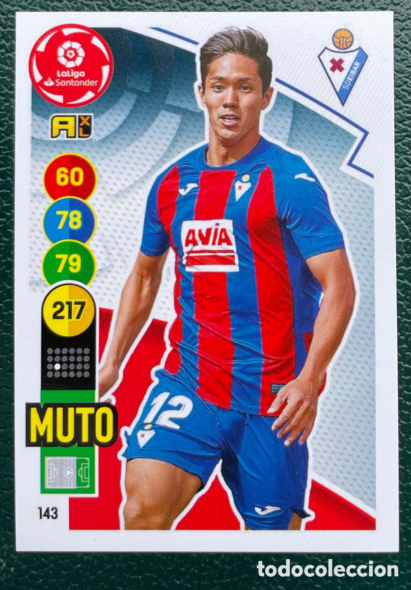 Cromos de Futebol: 143 MUTO SD EIBAR FICHAS ALBUM ADRENALYN XL 2020 2021 20 21 PANINI